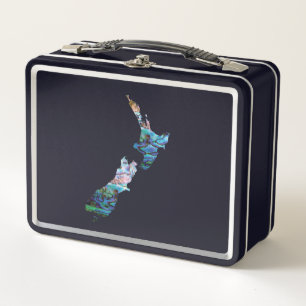 MAPA PAUA DE NUEVA ZELANDIA