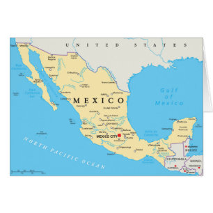 Mapa político de México
