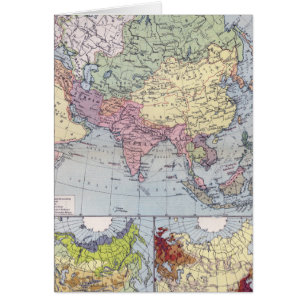 Mapa político el   Asia