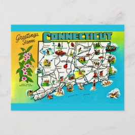 Mapa postal de Connecticut