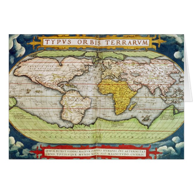 Mapa que traza a sir Francis Drake (Anverso (Horizontal))