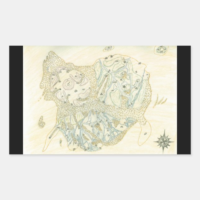 Mapa sin etiqueta de Trino (Anverso)