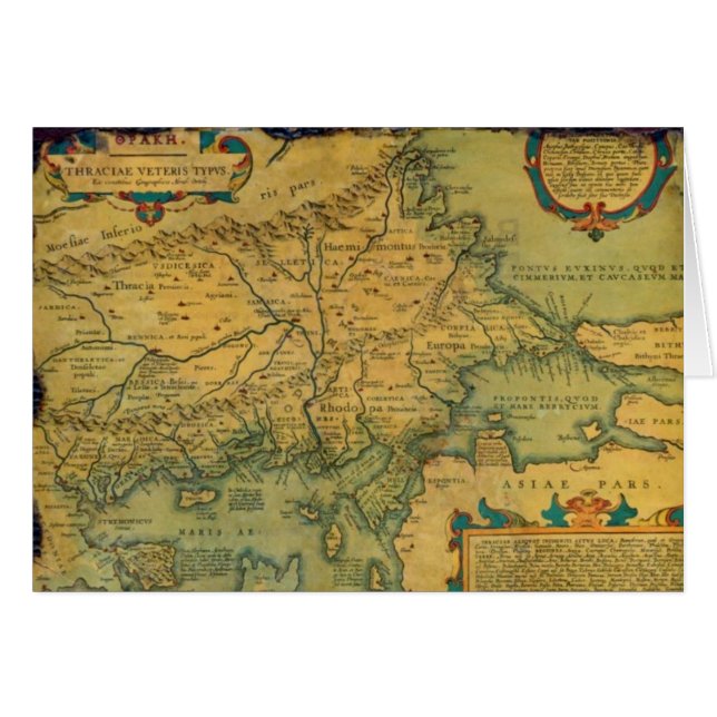 mapa thracian (Anverso (Horizontal))