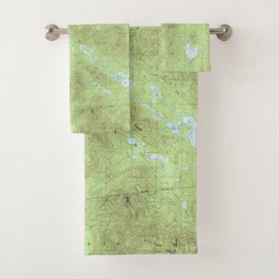 Mapa Topográfico de Mount Marcy - Parque Adirondac