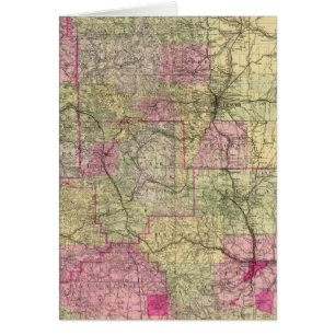 Mapa topográfico de Nell en Colorado