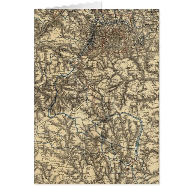 Mapa V que ilustra las operaciones militares (Frente)