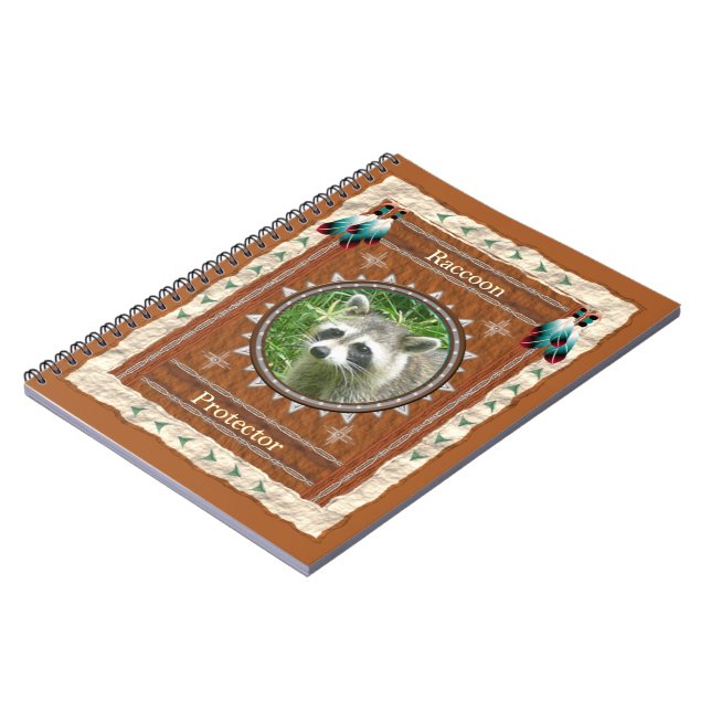 Mapache - página del cuaderno 80 del protector (Lado Izquierdo)