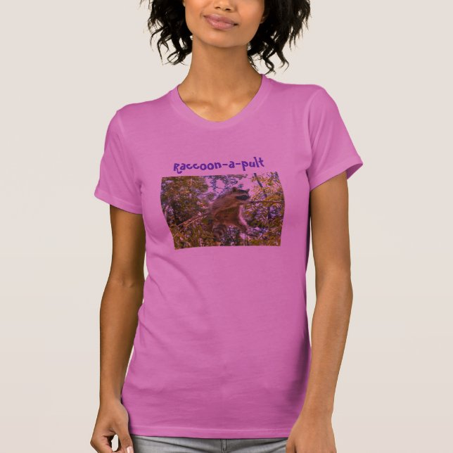 Mapache-uno-pult - camiseta (Anverso)