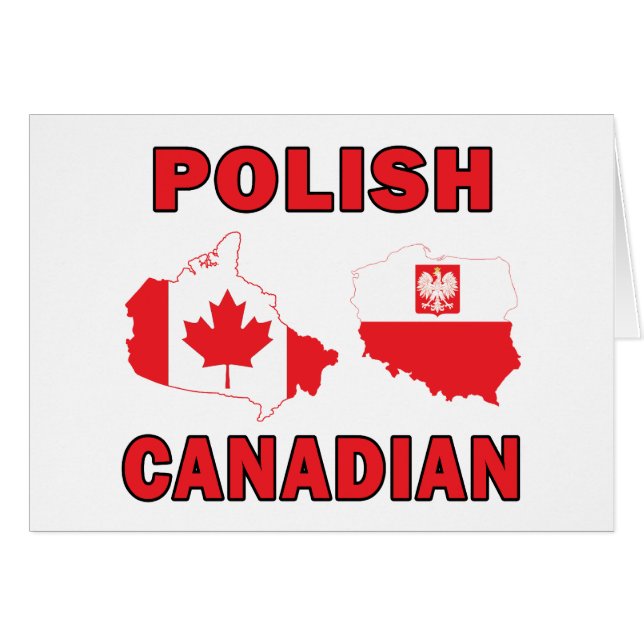 Mapas canadienses polacos (Anverso (Horizontal))