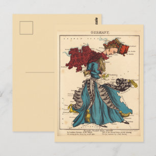 Mapas de imágenes de Alemania Postales de época