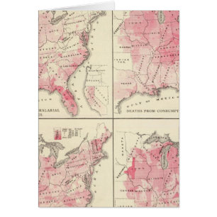Mapas de la vitalidad de los Estados Unidos