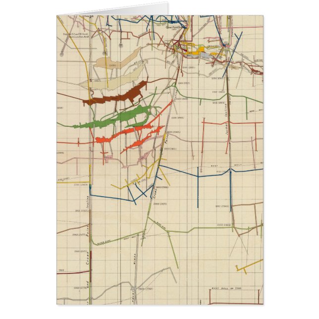 Mapas de minas de comarca número VI (Frente)