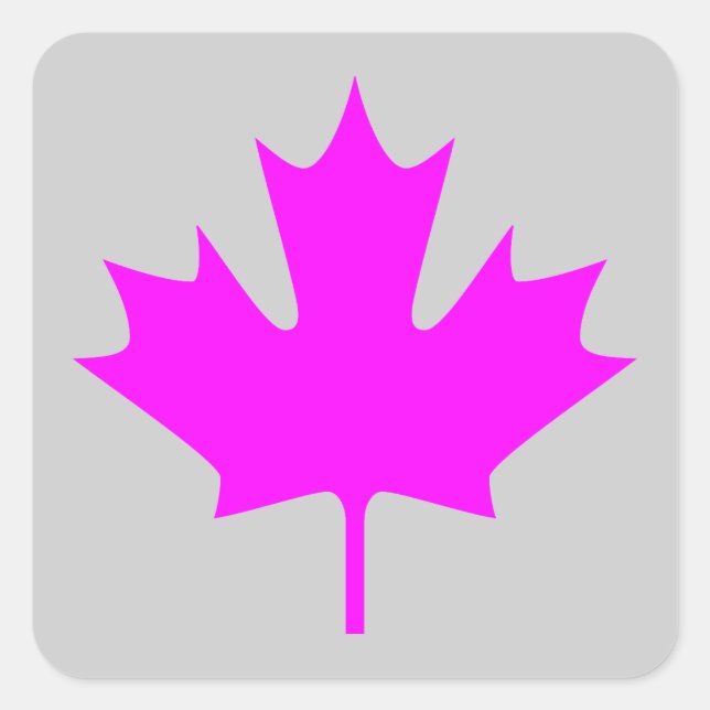 Maple Leaf - Pegatinas (Anverso)
