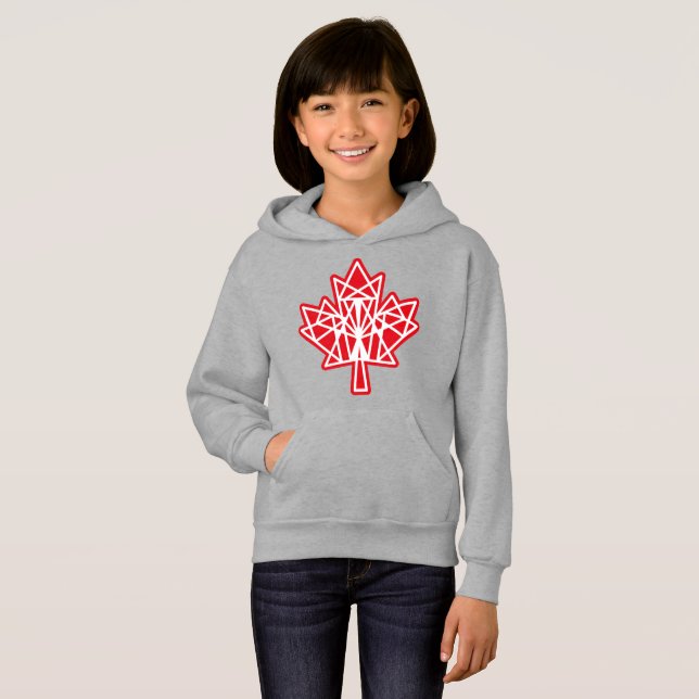 MAPLE MADE WITH TRIANGLES CANADA FLAG BY MASANSER (Anverso completo)
