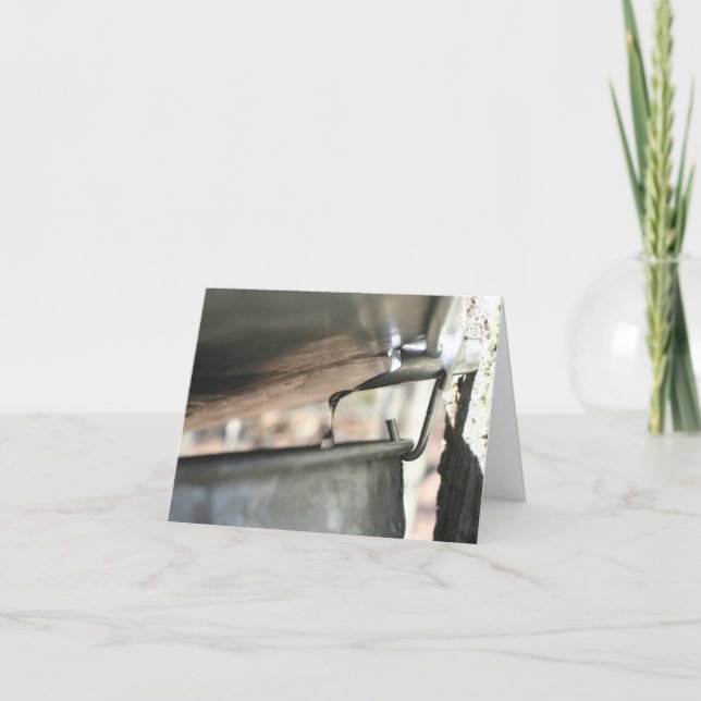 Maple Syrup Sap Running Nature Personalized (Anverso)