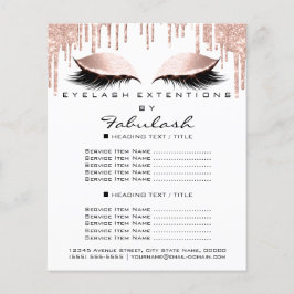 Maquillaje Belleza Purpurina Blanco Rosa Volante C