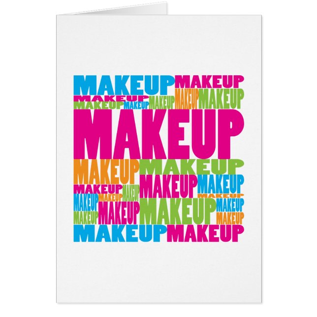 Maquillaje colorido (Frente)