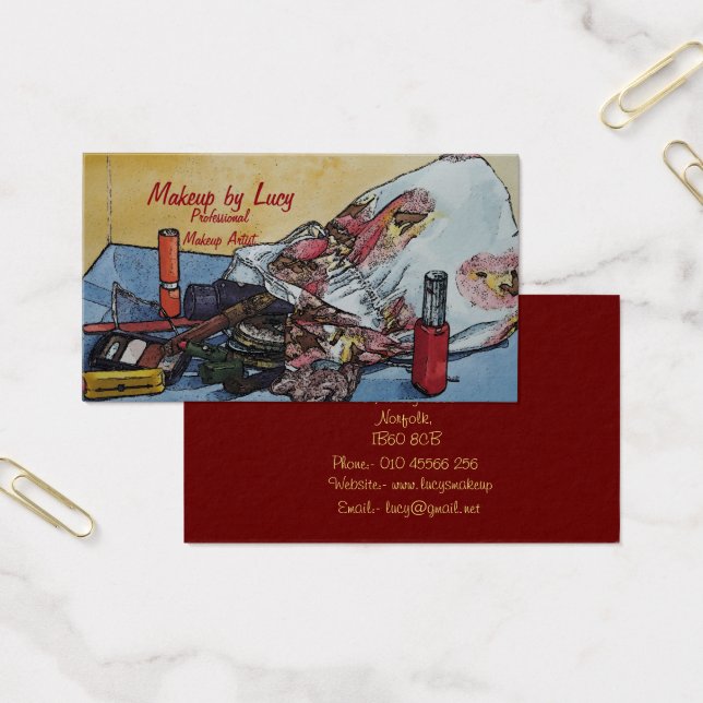 maquillaje de diseño de artista retro maquillaje m (Oficina)