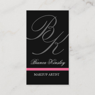 Maquillaje elegante Artitst de las tarjetas de