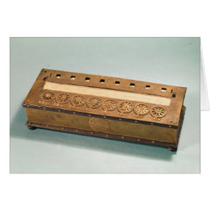 Máquina calculadora inventada por Blaise Pascal