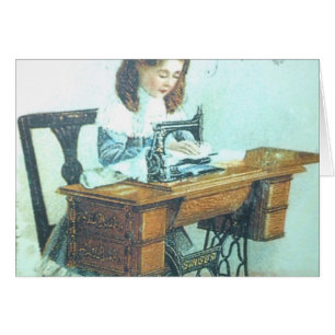 Máquina de coser del vintage