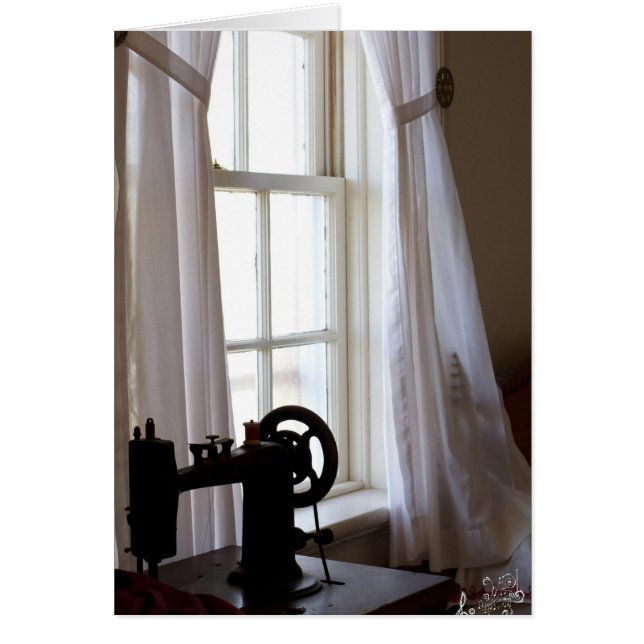 Máquina de coser vintage (Frente)