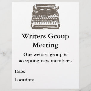 máquina de escribir - volante