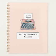 Máquina de máquina de acuarela Cuaderno Planner