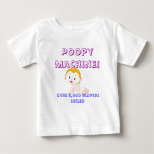 "Máquina de Poopy!" Camiseta infantil