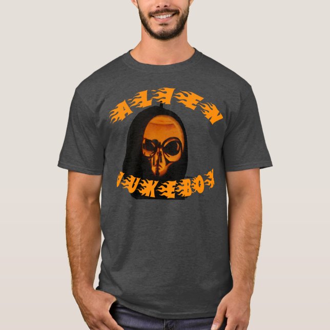 Máquina tocadiscos extranjera - camiseta de la (Anverso)