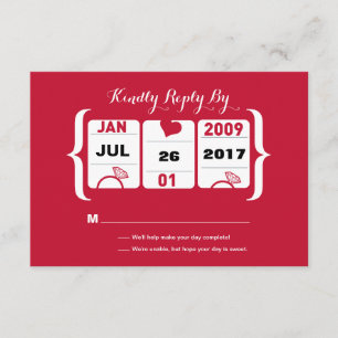 Máquina tragaperras que casa RSVP