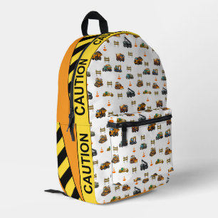 Maquinaria de construcción mochila impresa