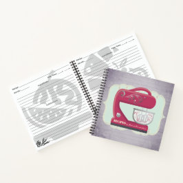 Maquinaria de recetas de libro de cocina personal