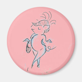 Maquinaria Lady Pig con imán de bolso