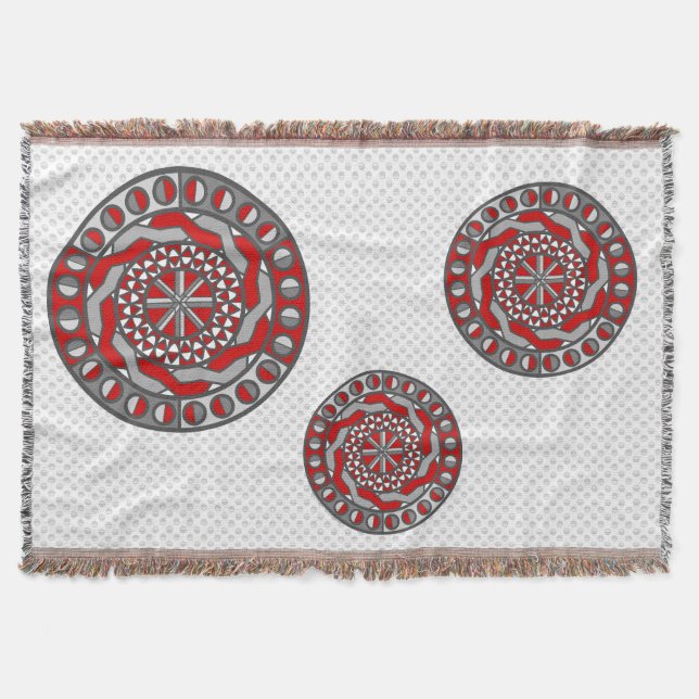 Maquinaria roja Lanzar una manta (Anverso)