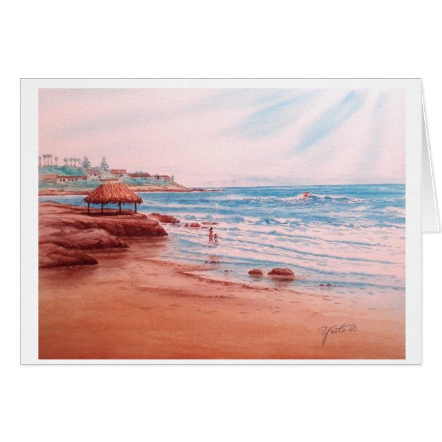 MAR DE N DEL VIENTO, LA JOLLA, CALIFORNIA (Anverso (Horizontal))