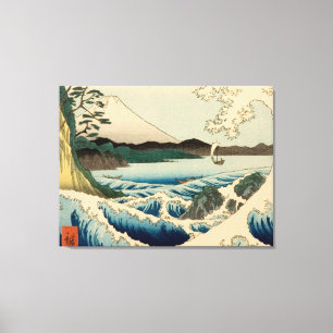 Mar de Satta Hiroshige Arte Japonés