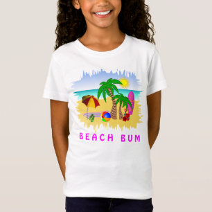 Mar de Sun del vago de la playa y camiseta