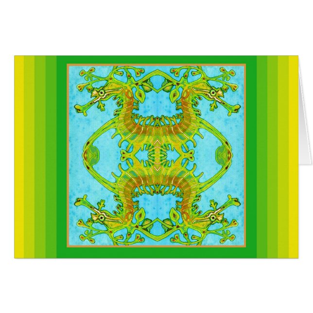 Mar-Dragón frondoso australiano (Anverso (Horizontal))