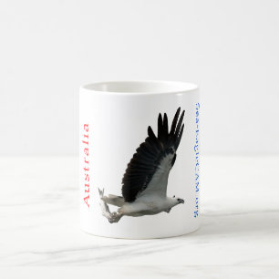 Mar-Eagle con la taza de los pescados