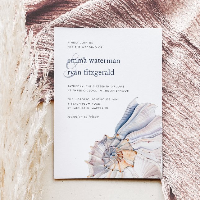 Mar | Invitación a la boda náutica (Subido por el creador)
