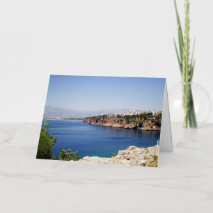 Mar Mediterráneo en la ciudad de Antalya