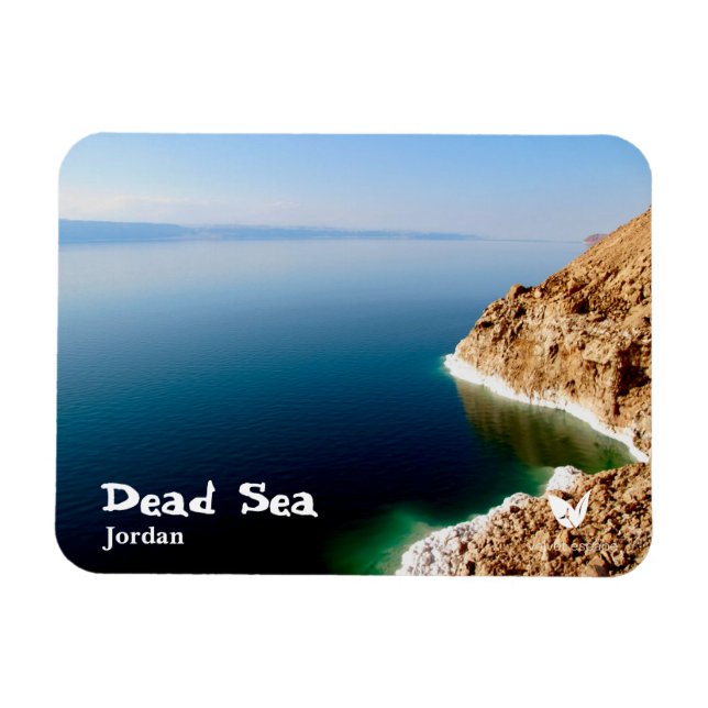 Mar Muerto en imán jordano por escape de terciopel (Horizontal)