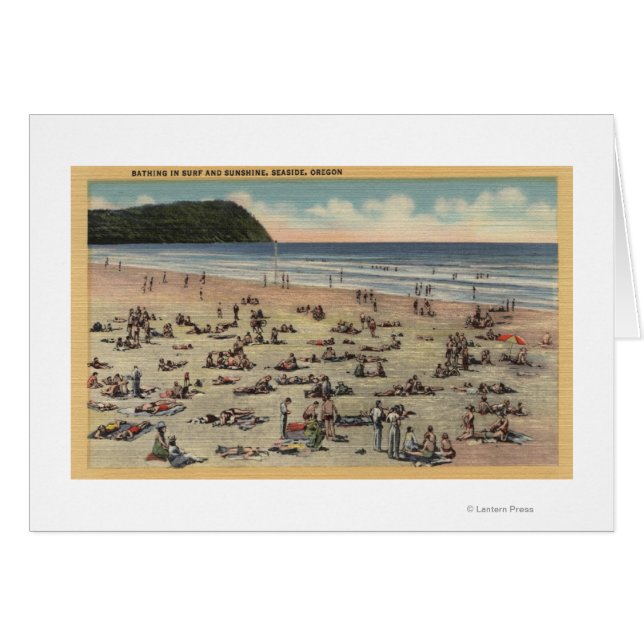 Mar, Oregón - Baño en Suft y Sunshine (Anverso (Horizontal))