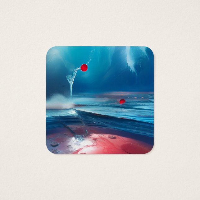 Mar rojo azul (Reverso)