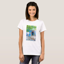marakech hermosa ciudad marroquí pintar camiseta