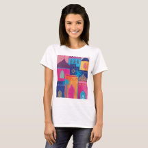 marakech hermosa ciudad marroquí pintar camiseta