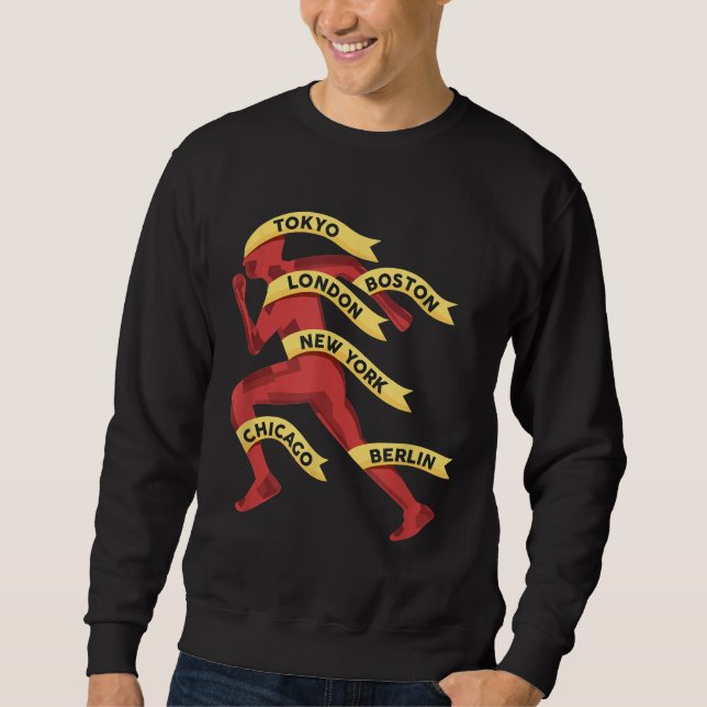 Marathon Majors Marathon Runner Camisa 26.2 (Anverso)