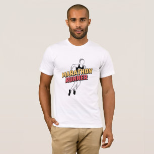 Marathon Runner   Corriendo camiseta con trébol