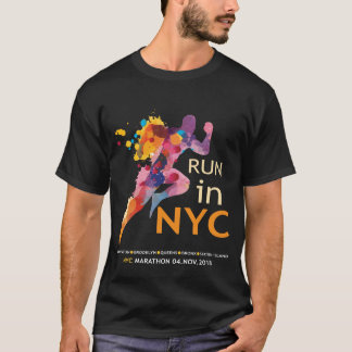 Maratón 2018 de la camiseta de NYC New York City